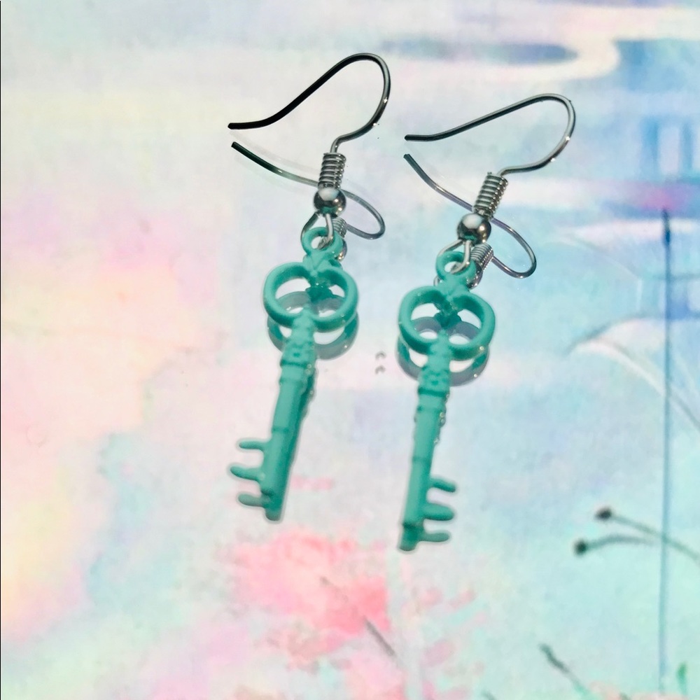 Key earrings